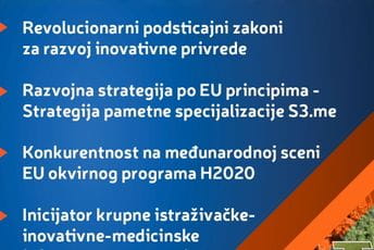 Ministarstvo nauke najbolje ocijenjen resor u Vladi Crne Gore Ministarstvo nauke najbolje ocijenjen resor u Vladi Crne Gore