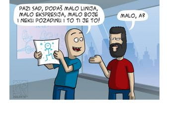 Kako u par jednostavnih koraka napraviti strip i ostariti par godina Kako u par jednostavnih koraka napraviti strip i ostariti par godina