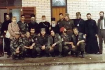 (FOTO) Pavle, Amfilohije, Atanasije i grčki plaćenici koji su učestvovali u agresiji na BiH (FOTO) Pavle, Amfilohije, Atanasije i grčki plaćenici koji su učestvovali u agresiji na BiH