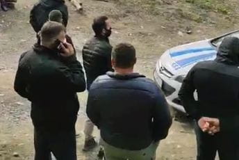 Blokirali put prema mHE Skrbuša Blokirali put prema mHE Skrbuša