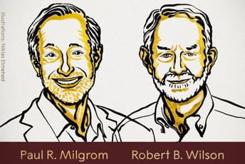Pol Milgrom i Robert B. Vilson dobitnici Nobelove nagrade za ekonomiju Pol Milgrom i Robert B. Vilson dobitnici Nobelove nagrade za ekonomiju