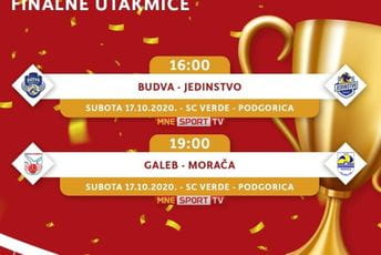 U subotu finalne utakmice Kupa U subotu finalne utakmice Kupa