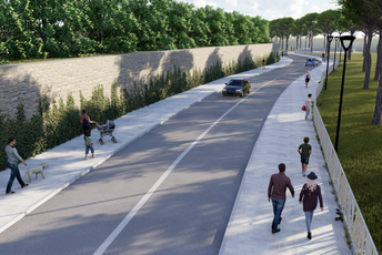 Počeli radovi na drugoj fazi izgradnje parapetnog zida na lokaciji od bivšeg hotela “Galeb” prema hotelu “Albatros” Počeli radovi na drugoj fazi izgradnje parapetnog zida na lokaciji od bivšeg hotela “Galeb” prema hotelu “Albatros”