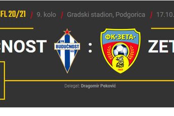 Sjutra utakmice devetog kola T1.CFL Sjutra utakmice devetog kola T1.CFL