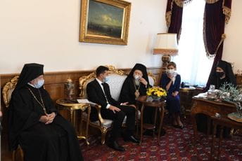 Susret u Vaseljenskoj patrijaršiji: Zelenski i Vartolomej Susret u Vaseljenskoj patrijaršiji: Zelenski i Vartolomej