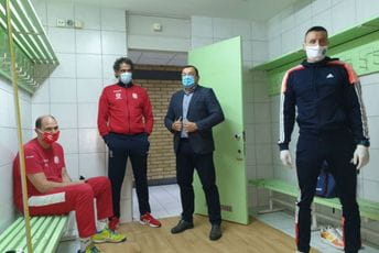 Testirani prvotimci najtrofejnijeg odbojkaškog kluba u Srbiji Testirani prvotimci najtrofejnijeg odbojkaškog kluba u Srbiji