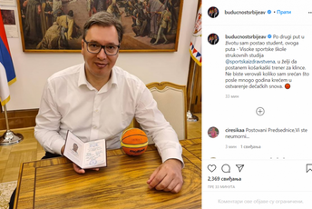 Vučić: Učim vrijedno, položio sam nekoliko kolokvijuma Vučić: Učim vrijedno, položio sam nekoliko kolokvijuma