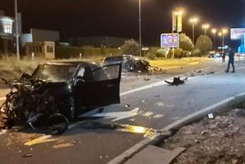 U udesu na putu Podgorica-Cetinje poginula djevojka U udesu na putu Podgorica-Cetinje poginula djevojka