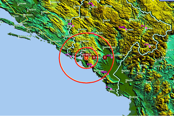Zemljotres u Crnoj Gori! Zemljotres u Crnoj Gori!