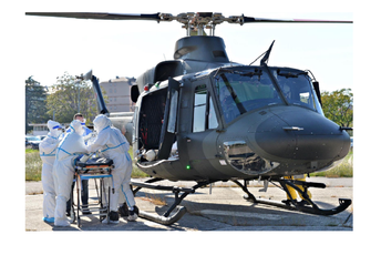 (FOTO) Vazduhoplovna jedinica VCG izvela medicinsku evakuaciju (FOTO) Vazduhoplovna jedinica VCG izvela medicinsku evakuaciju