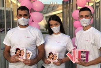 Studenti Medicinskog fakulteta UCG obilježili ružičasti oktobar Studenti Medicinskog fakulteta UCG obilježili ružičasti oktobar