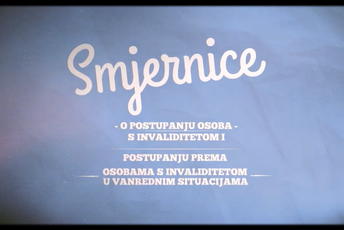 Kako postupati prema osobama sa invaliditetom u vanrednim situacijama: Koraci ka sigurnOStI Kako postupati prema osobama sa invaliditetom u vanrednim situacijama: Koraci ka sigurnOStI