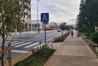 Pejzažno uređena i Baku ulica