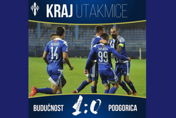 Budućnost slavila u derbiju
