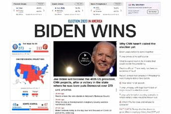 CNN: Bajden pobjednik CNN: Bajden pobjednik