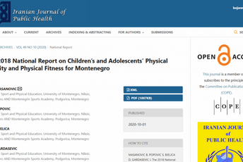 Bezbjedno okruženje neophodno za veću sportsku aktivnost djece Bezbjedno okruženje neophodno za veću sportsku aktivnost djece
