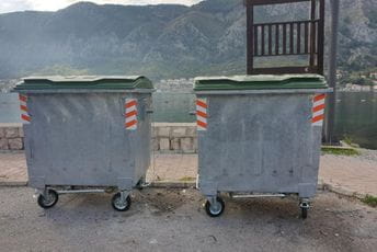 Novih 55 kontejnera u Kotoru, vrijednost preko 18.000 eura Ilustracija