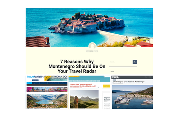 Uspjeh NTO CG u Londonu: Kampanja “U društvu prirode” i “One&Only” privukli pažnju britanskih medija Uspjeh NTO CG u Londonu: Kampanja “U društvu prirode” i “One&Only” privukli pažnju britanskih medija