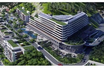 Gradi se kompleks u Čanju vrijedan 77 miliona eura Izgled budućeg objekta