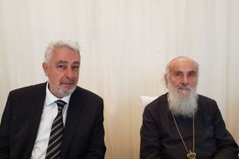 Krivokapić: Irinej bio veliki čovjek, u teškim vremenima je čuvao Crkvu i čvrsto držao njeno kormilo Krivokapić: Irinej bio veliki čovjek, u teškim vremenima je čuvao Crkvu i čvrsto držao njeno kormilo