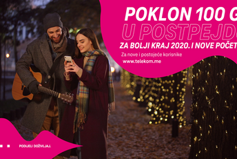 Za bolji kraj 2020. od Telekoma 100 GB postpejd korisnicima Za bolji kraj 2020. od Telekoma 100 GB postpejd korisnicima