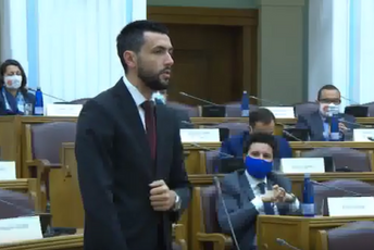 Živković: Crnogorska mladost spremna da brani sekularni karakter društva Dragan Živković
