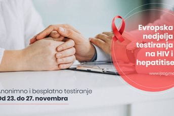 IJZ: Anonimno i besplatno testiranje na HIV i hepatitise od 23. do 27. novembra IJZ: Anonimno i besplatno testiranje na HIV i hepatitise od 23. do 27. novembra