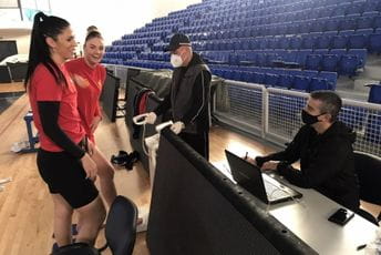 Na Univerzitetu Crne Gore testirane bivše evropske prvakinje i olimpijske vicešampionke u rukometu Na Univerzitetu Crne Gore testirane bivše evropske prvakinje i olimpijske vicešampionke u rukometu