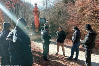 Kolašin: Mašine zaustavljene, prijave podnešene Blokada na rijeci