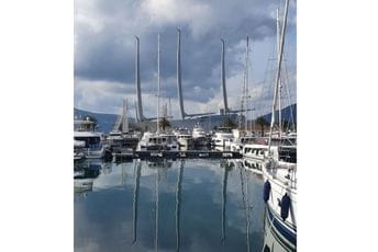 „Sailing Yacht A“ – jedna od najkontroverznijih jahti svijeta zimovaće u Tivtu „Sailing yacht A“ u marini Porto Montenegro