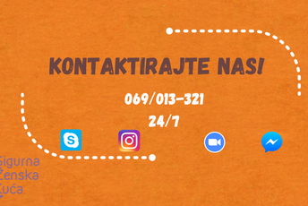 Pomoć sigurne ženske kuće u septembru onlajn putem potražilo 109 žena Pomoć sigurne ženske kuće u septembru onlajn putem potražilo 109 žena