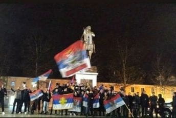 UP: Radimo na identifikovanju učesnika skupa u Nikšiću, tužilac upoznat sa događajem Sa sinoćnjeg okupljanja u Nikšiću