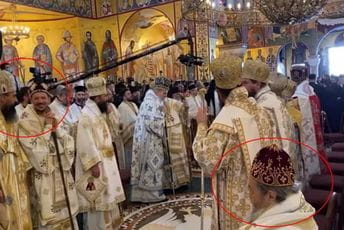 Veseli episkopi sahranjuju Amfilohija Veseli episkopi sahranjuju Amfilohija