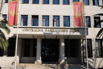 CBCG: Obavezna rezerva 327,38 miliona eura