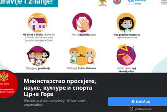 Stranice Ministarstva prosvjete, nauke, kulture i sporta od danas na ćirilici Stranice Ministarstva prosvjete, nauke, kulture i sporta od danas na ćirilici