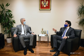 Abazović razgovarao sa Vukšićem: Kreće temeljna reforma ANB-a Sa sastanka Vukšića i Abazovića