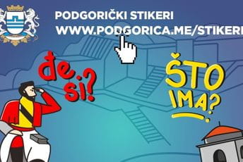 Viber stikeri Podgorice od danas dostupni za preuzimanje Viber stikeri Podgorice od danas dostupni za preuzimanje
