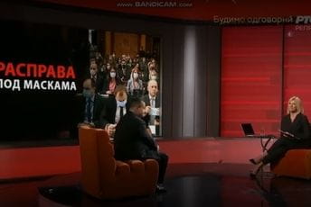 Dačić u studiju RTS-a za vrijeme reklama: Ko je bre Đilas? To su amateri (VIDEO) Dačić u studiju RTS-a za vrijeme reklama: Ko je bre Đilas? To su amateri (VIDEO)