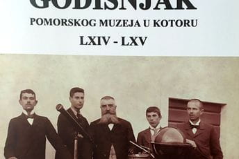 Iz štampe izašao Godišnjak Pomorskog muzeja u Kotoru LXIV-LXV Iz štampe izašao Godišnjak Pomorskog muzeja u Kotoru LXIV-LXV