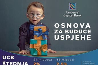 UCB štednja - Osnova za buduće uspjehe UCB štednja - Osnova za buduće uspjehe