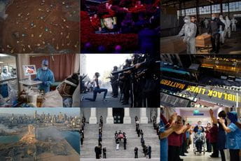 Svijet tokom 2020. u 12 slika Svijet tokom 2020. u 12 slika