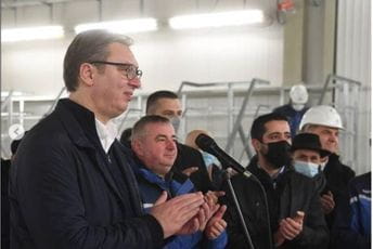 Vučić otvorio gasovod Balkanski tok u Srbiji Vučić otvorio gasovod Balkanski tok u Srbiji