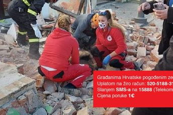 Skoro 40.000 eura za pomoć stanovnicima Hrvatske nakon zemljotresa Skoro 40.000 eura za pomoć stanovnicima Hrvatske nakon zemljotresa