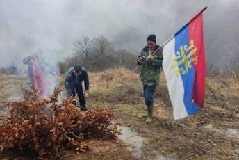 Zapalio crnogorsku zastavu: "Moja se ovdje pita"
