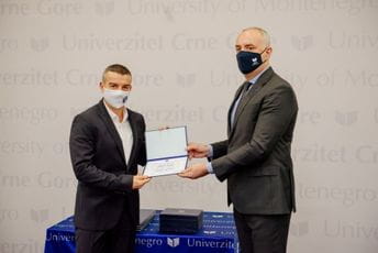 Gardašević: Priznanje UCG-a kruna timskog rada Fakulteta za sport i fizičko vaspitanje Gardašević: Priznanje UCG-a kruna timskog rada Fakulteta za sport i fizičko vaspitanje