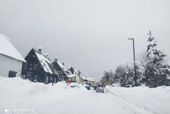 Na Žabljaku 87, u Rožajama dva centimetara snijega Ilustracija