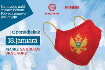 Maske sa grbom Crne Gore 18. januara! Maske sa grbom Crne Gore 18. januara!