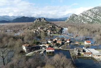 Priobalna područja Skadarskog jezera za sada bez većih šteta izazvanim poplavama Priobalna područja Skadarskog jezera za sada bez većih šteta izazvanim poplavama