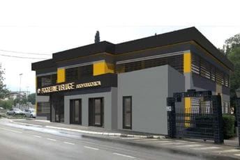 Podgoričko Novo groblje biće u Dajbabama Budući izgled poslovne zgrade Pogrebnih usluga