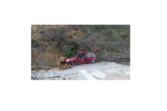 (VIDEO) Obrušavanje u Ulcinju: Jedna osoba povrijeđena, dva vozila oštećena (VIDEO) Obrušavanje u Ulcinju: Jedna osoba povrijeđena, dva vozila oštećena